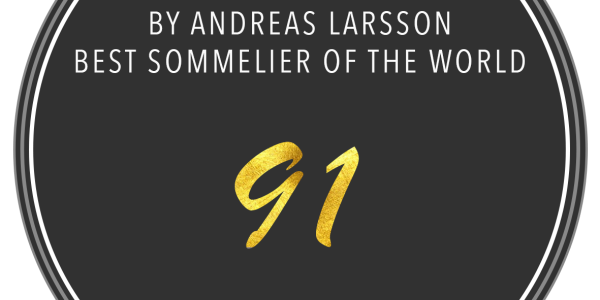 Chemin de vie 2017 : superbe note de 91/100 par Andreas Larsson Meilleur sommelier du Monde